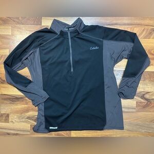 Cabela’s XPG Windstopper Quarter Zip Pullover Men’s 2XL Performance Outdoor